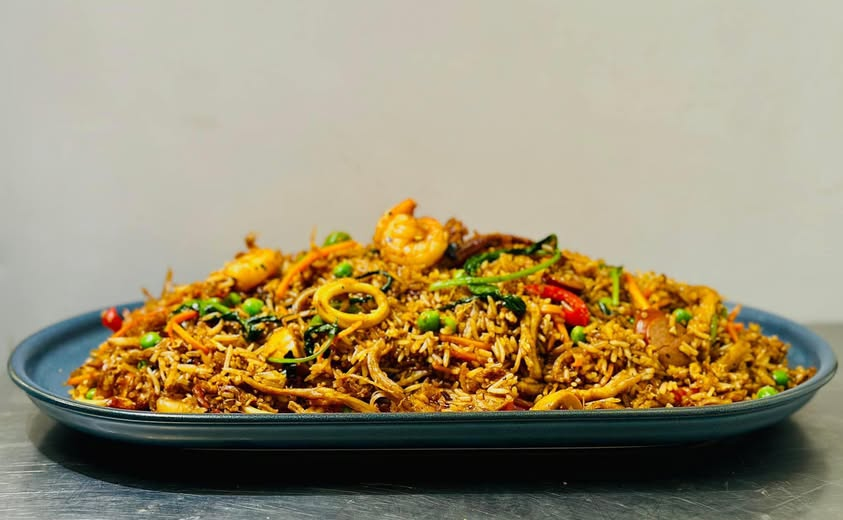 Mongolian Seafood Fried Rice