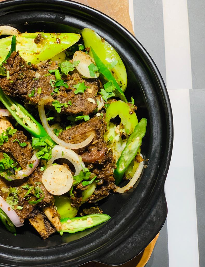 Sri Lankan Beef Bistake