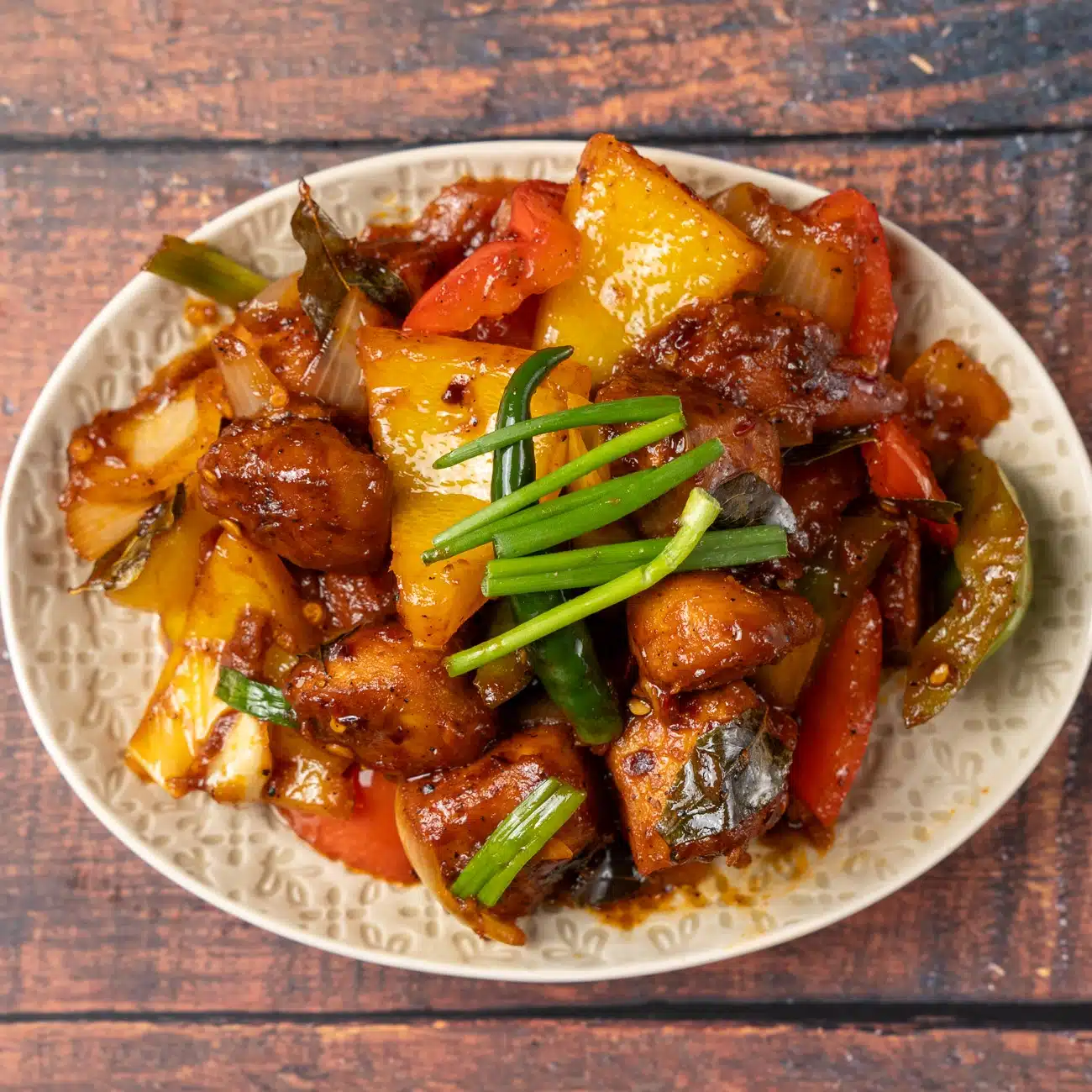 Sri Lankan Devilled Pork Bites